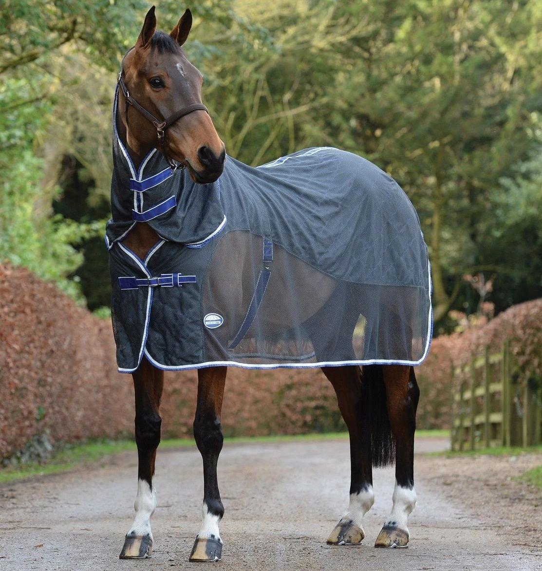 WeatherBeeta Wick-Dri II Cooler Combo Neck Rug - Charcoal 9 WeatherBeeta Wick-Dri II Cooler Combo Neck Rug - Charcoal - Image 7
