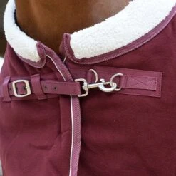 Weatherbeeta Sherpa Fleece Cooler Standard Neck -Finest Equestrian Supplies 1003910006 wb sherpa fleece cooler stn detail image lifestyle 10