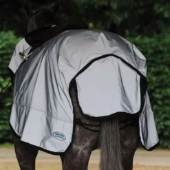 Weatherbeeta Reflective Wrap Around Exercise Sheet -Finest Equestrian Supplies 1004324001 wb rfl wrp exsht image null hero 2 jpg