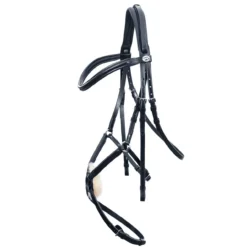 Schockemohle Classic Line Auckland Mexican Bridle -Finest Equestrian Supplies 1100 00070 auckland blacksilver 1 1 jpg