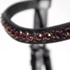 Schockemohle Anatomic Stanford Flash Bridle -Finest Equestrian Supplies 1101 00053 standfords black burgundy rose detud18zmd9mbzeq 1 2 jpg