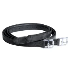 Schockemohle Chantilly Stirrup Leathers -Finest Equestrian Supplies 1130 00006 chantilly black black 1 jpg