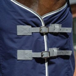 Weatherbeeta Cotton Show Sheet With Surcingles II Standard Neck Dark Blue -Finest Equestrian Supplies 132ea9e48eca05fca708aa7e420666aa 7