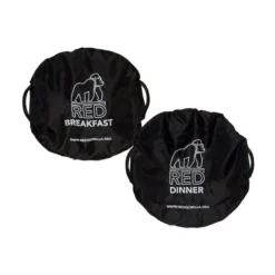 Red Gorilla Breakfast & Dinner Tub Covers 2 Pack 11 Red Gorilla Breakfast & Dinner Tub Covers 2 Pack -Finest Equestrian Supplies 147c 1 jpg