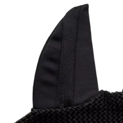 Schockemohle Air Silent Fly Veil -Finest Equestrian Supplies 1740 00045 air silent fly veils black back 2 jpg