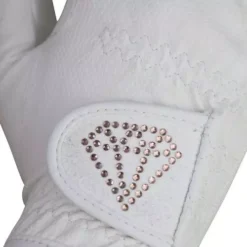 Hy Equestrian Cadiz Children’s Riding Gloves -Finest Equestrian Supplies 32726 hy equestrian cadiz childrens riding gloves white 03 2 jpg