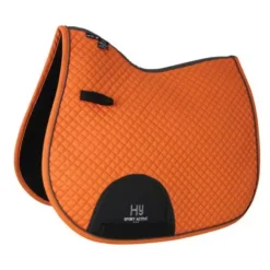 HY Sport Active GP Saddle Pad -Finest Equestrian Supplies 34664 hy sport active gp saddle pad terracotta orange 01 jpg