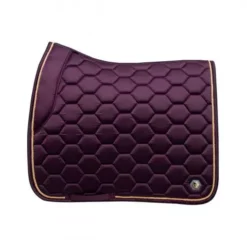 Coldstream Marygold Dressage Saddle Pad -Finest Equestrian Supplies 35730 coldstream marygold collection dressage saddle pad mulberry purple 02 1 jpg