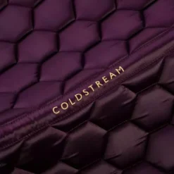 Coldstream Marygold Dressage Saddle Pad -Finest Equestrian Supplies 35730 coldstream marygold collection dressage saddle pad mulberry purple 04 2 jpg