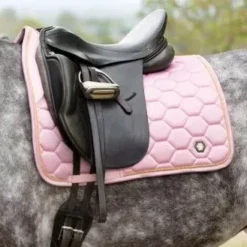 Coldstream Marygold Dressage Saddle Pad -Finest Equestrian Supplies 35736 coldstream marygold collection dressage saddle pad blush pink 01 1 jpg