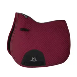 HY Sport Active GP Saddle Pad -Finest Equestrian Supplies 36383 hy sport active gp saddle pad vivid merlot 01 2 jpg