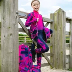 Hy Equestrian DynaForce Riding Tights 35 Hy Equestrian DynaForce Riding Tights -Finest Equestrian Supplies 38360 hy equestrian dynaforce riding tights raspberr navy 03 1 4 jpg