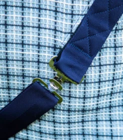 Premier Equine 3D Waffle Cooler -Finest Equestrian Supplies 3d waffle cooler grey check 4 1 jpg