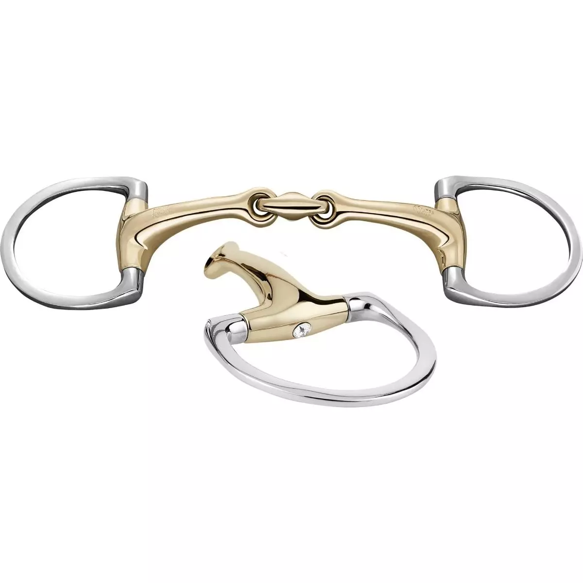 Sprenger DYNAMIC RS Eggbutt Double Jointed Snaffle - Shine Bright Edition 4 Sprenger DYNAMIC RS Eggbutt Double Jointed Snaffle - Shine Bright Edition - Image 2