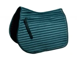 Rhinegold Diamante Channel Quilt GP Saddle Pad -Finest Equestrian Supplies 451 green web 1 jpg