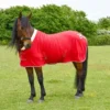 Rhinegold Show Fleece With Fur Collar -Finest Equestrian Supplies 625 red1 web 3 jpg