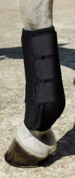 Rhinegold Sports Medicine Boots -Finest Equestrian Supplies 636 black web 1 2 jpg