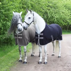 Rhinegold Elite Fleece Rug -Finest Equestrian Supplies 653 black andgrey edit web 8 jpg