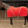 Rhinegold Comfey Fleece Rug -Finest Equestrian Supplies 657 red jpg 2 jpg