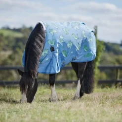 Saxon 600d Pony Standard Neck Lite Turnout Rug - Dinosaur Print -Finest Equestrian Supplies 68671dc9c51cf4996941cefbd5d78944 1 1 jpg