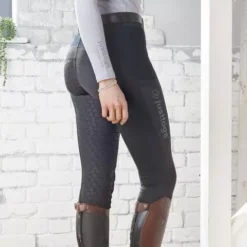 Just Togs Alaska Winter Riding Tights -Finest Equestrian Supplies 715l2blk 1 4 jpg