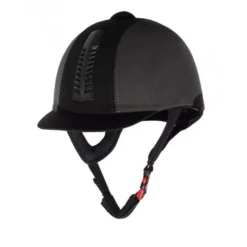 Rhinegold Pro Riding Hat - Childs Sizes 52-55cm 25 Rhinegold Pro Riding Hat - Childs Sizes 52-55cm -Finest Equestrian Supplies 761 blackgreay web 1 1 jpg