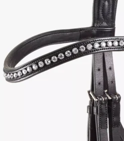 Premier Equine Abriano Anatomic Double Bridle - Black -Finest Equestrian Supplies abriano anatomic double bridle with crank noseband black 6 3 jpg