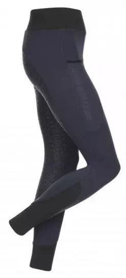 LeMieux Activewear Pull On Seamless Breech -Finest Equestrian Supplies activewear pull on seamless breech navy2 2 jpg