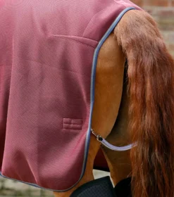 Premier Equine Airflow Cooler Rug -Finest Equestrian Supplies airflow cooler rug burgundy 6 4 jpg