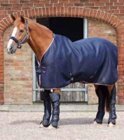 Premier Equine Airflow Cooler Rug -Finest Equestrian Supplies airflow cooler rug navy 1 1 2 jpg