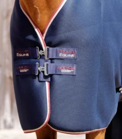 Premier Equine Airflow Cooler Rug -Finest Equestrian Supplies airflow cooler rug navy 3 6 jpg