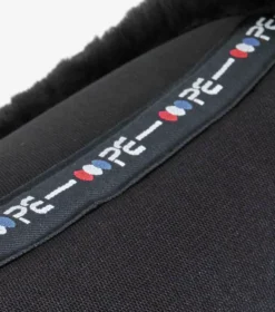 Premier Equine Airtechnology Shockproof Wool Saddle Pad - Half Pad -Finest Equestrian Supplies airtechnology shockproof wool half pad black black 6 1 jpg