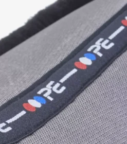 Premier Equine Airtechnology Shockproof Wool Saddle Pad - Half Pad -Finest Equestrian Supplies airtechnology shockproof wool half pad grey black 6 1 jpg