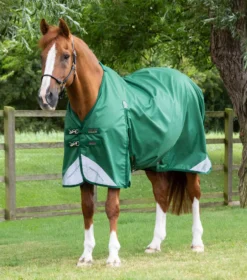 Premier Equine Akoni 0g Original Turnout Rug -Finest Equestrian Supplies akoni 0g original green 1 2 jpg