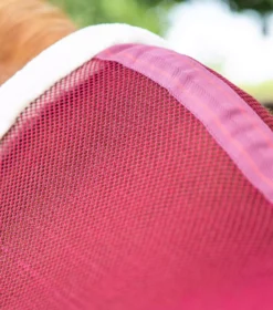 Premier Equine Arisca Scrim Cooler -Finest Equestrian Supplies arisca scrim cooler burgundy 4 6 jpg