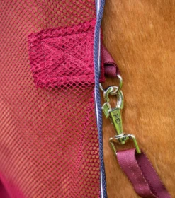 Premier Equine Arisca Scrim Cooler -Finest Equestrian Supplies arisca scrim cooler burgundy 6 8 jpg
