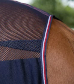 Premier Equine Arisca Scrim Cooler -Finest Equestrian Supplies arisca scrim cooler navy 5 2 jpg
