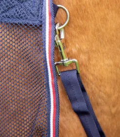 Premier Equine Arisca Scrim Cooler -Finest Equestrian Supplies arisca scrim cooler navy 6 8 jpg