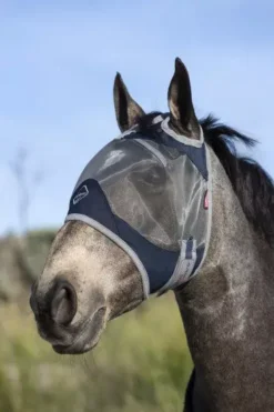 LeMieux Armour Shield Pro Standard Mask (No Ears Or Nose) 21 LeMieux Armour Shield Pro Standard Mask (No Ears Or Nose) -Finest Equestrian Supplies armour shield pro standard mask no ears or nose on horse 1 4 jpg