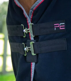 Premier Equine Asure Fleece Rug -Finest Equestrian Supplies asure fleece cooler black 3 1 jpg