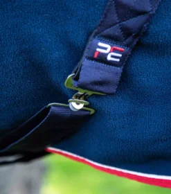Premier Equine Asure Fleece Rug -Finest Equestrian Supplies asure fleece cooler navy 4 8 jpg