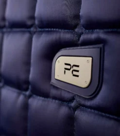 Premier Equine Atlantis CC Satin Wool GP/Jump Square -Finest Equestrian Supplies atlantis gp jump saddle pad navy 2 1 jpg