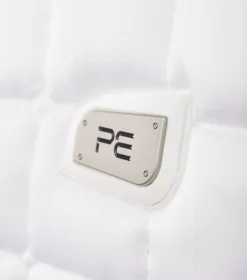 Premier Equine Atlantis CC Satin Wool GP/Jump Square -Finest Equestrian Supplies atlantis gp jump saddle pad white 4 1 jpg