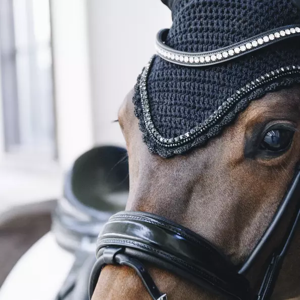 Kentucky Horsewear Kentucky Long Stone And Pearl Fly Veil 3 Kentucky Horsewear Kentucky Long Stone And Pearl Fly Veil