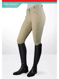 John Whitaker Miami Kids Breeches Full Silicone Seat -Finest Equestrian Supplies b142l 7 650x867 1 jpg