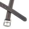 GFS Premier Stirrup Leathers With Contrast Stitching -Finest Equestrian Supplies b250bwn 1 jpg