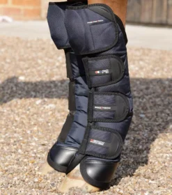 Premier Equine Ballistic Knee Pro-Tech Horse Travel Boots 39 Premier Equine Ballistic Knee Pro-Tech Horse Travel Boots -Finest Equestrian Supplies ballistic knee pro tech horse travel boots navy 2 jpg