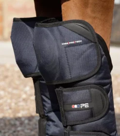 Premier Equine Ballistic Knee Pro-Tech Horse Travel Boots 36 Premier Equine Ballistic Knee Pro-Tech Horse Travel Boots -Finest Equestrian Supplies ballistic knee pro tech travel boots navy 3 3 jpg