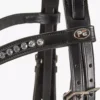 Premier Equine Bellissima Crank Bridle With Diamante Browband -Finest Equestrian Supplies bellissima crank bridle black 3 3 jpg