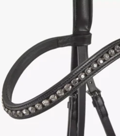 Premier Equine Bellissima Crank Bridle With Diamante Browband -Finest Equestrian Supplies bellissima crank bridle black 4 1 jpg